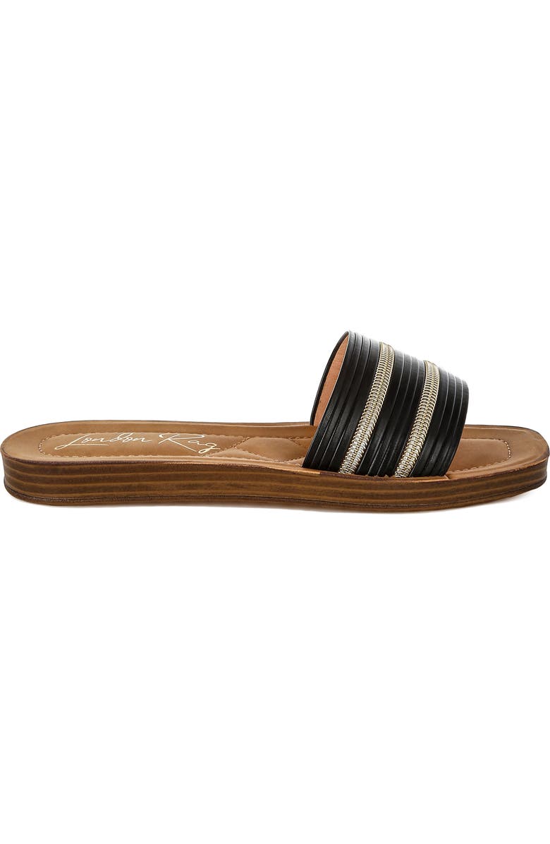LONDON RAG Zosaya Slide Sandal, Alternate, color, Black