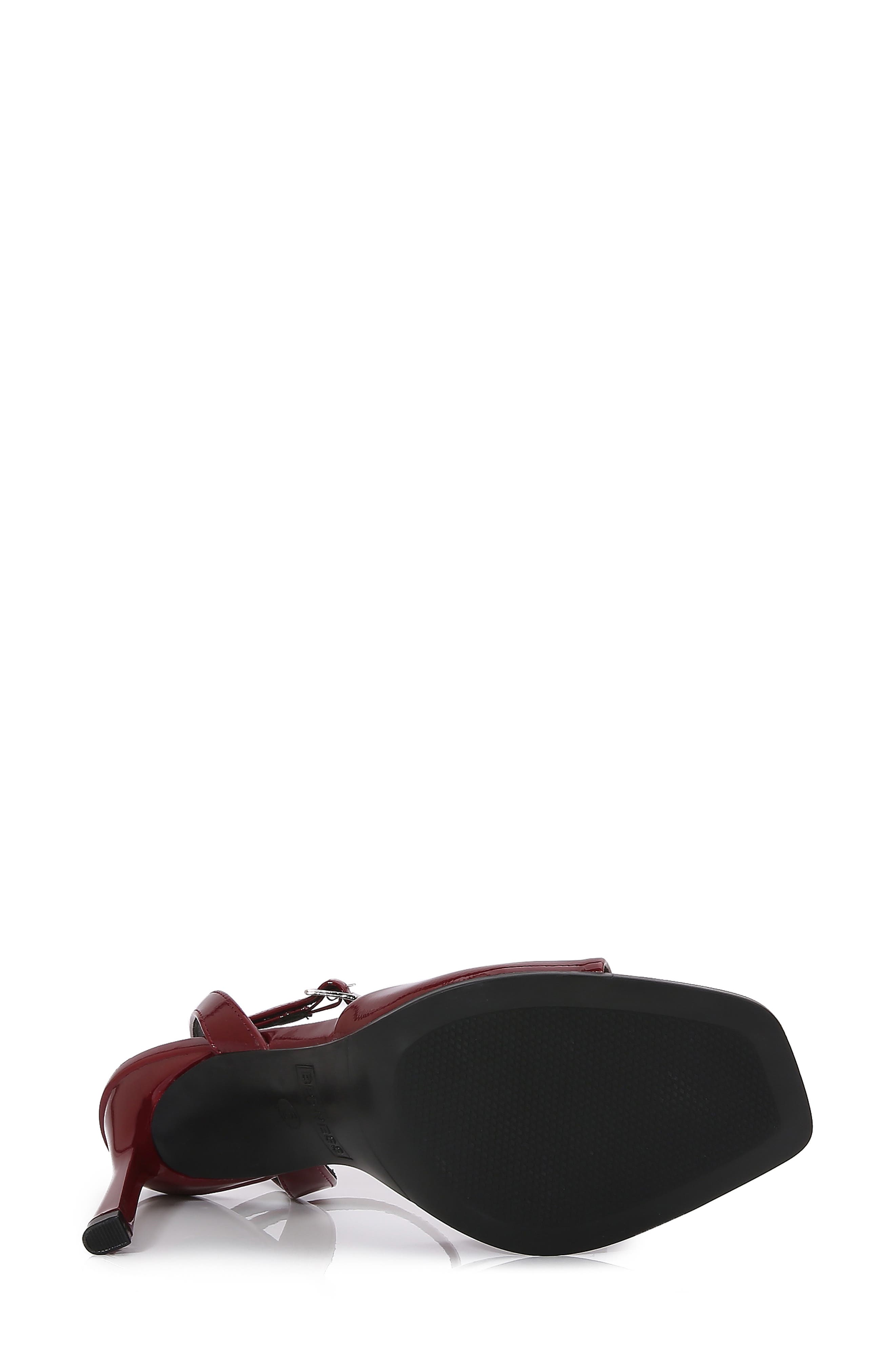 Rhode Ankle Strap Stiletto Sandal, Alternate, color, WINE