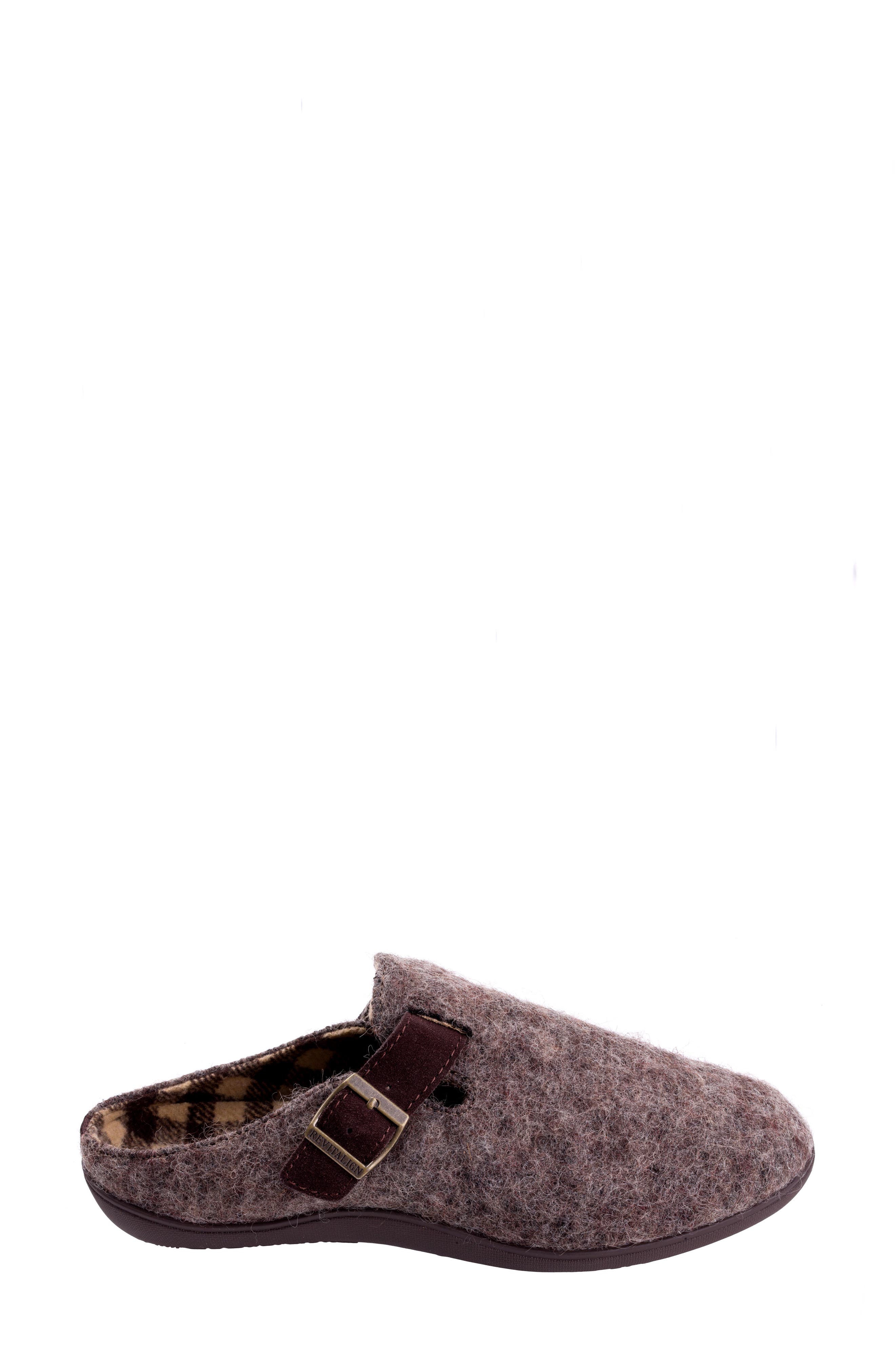 Oceanside II Orthotic Slipper, Alternate, color, BROWN