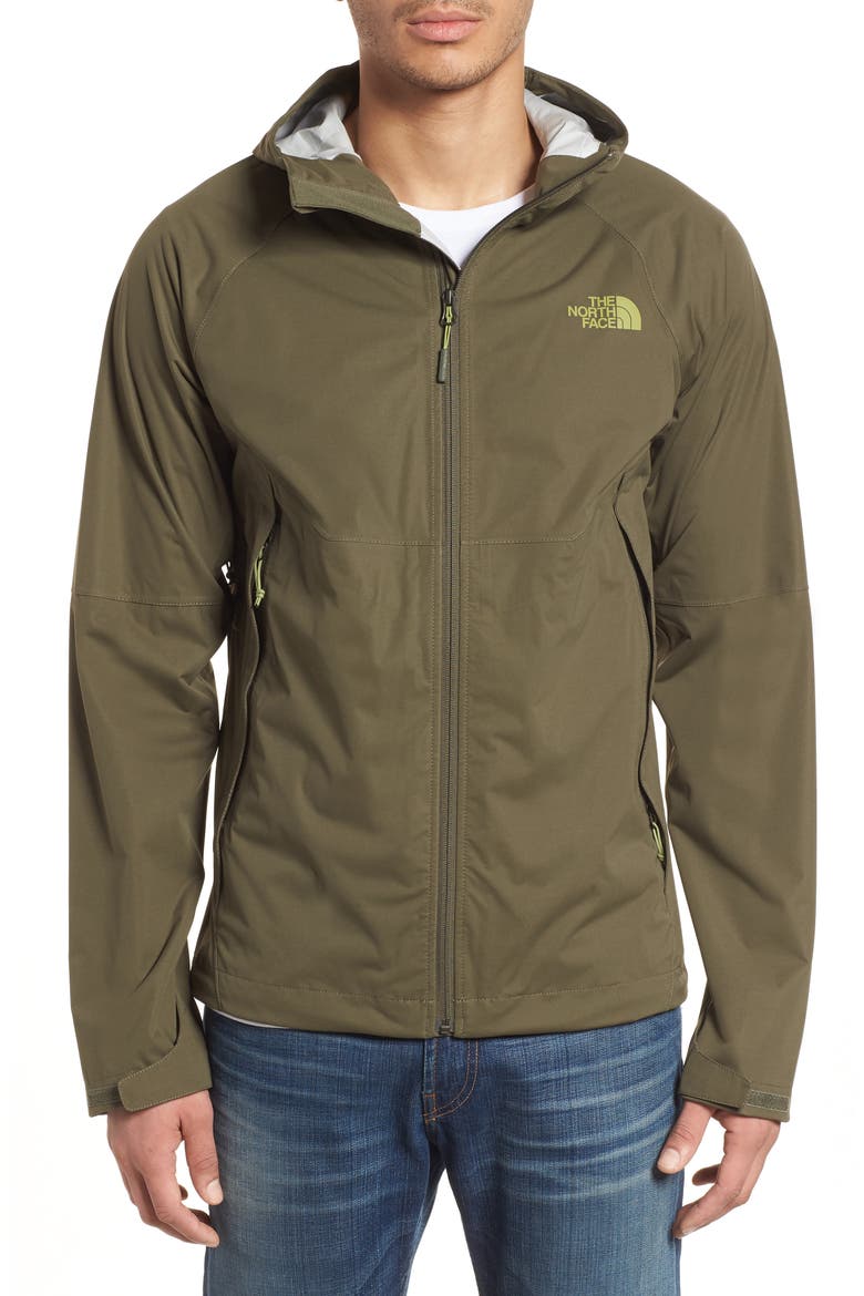 Allproof Stretch Hooded Rain Jacket, Main, color, GRAPE LEAF