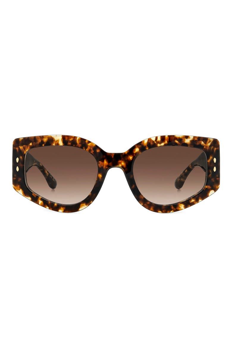 54mm Gradient Cat Eye Sunglasses, Main, color, 0086-HA
