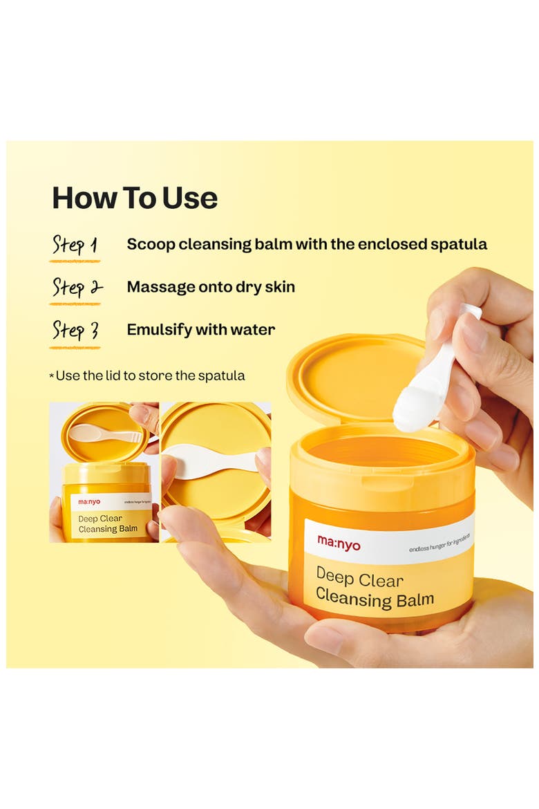 Deep Clear Cleansing Balm, Alternate, color, YELLOW