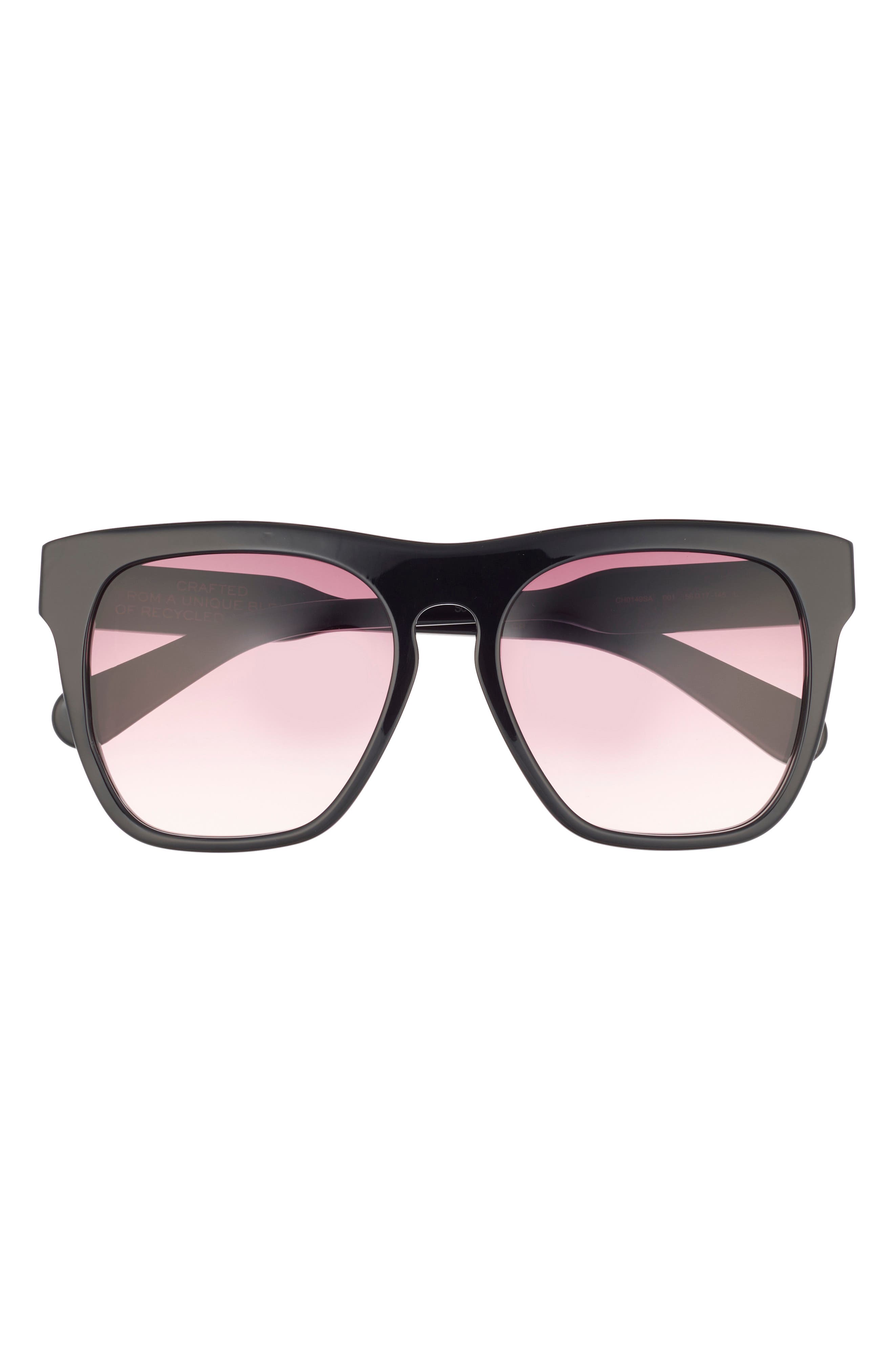 56mm Square Sunglasses