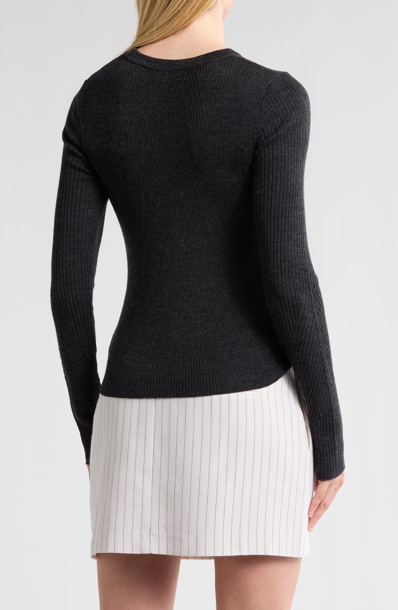 rag & bone Emily Ribbed Wool Sweater, Alternate, color,