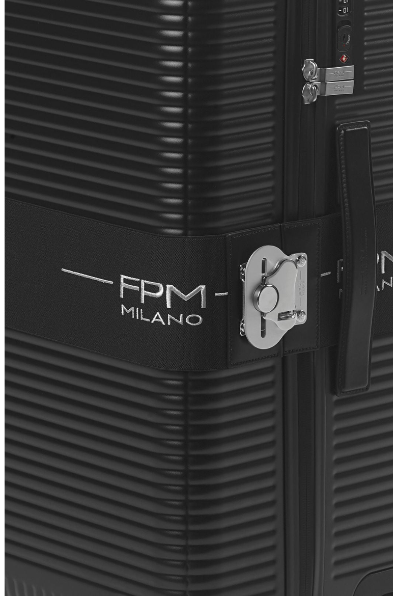 Bank Zip Deluxe Spinner 55M Suitcase, Alternate, color, Eclipse Black