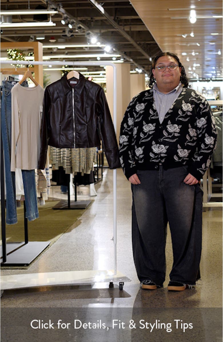 Alba Faux Leather Jacket, sales video thumbnail