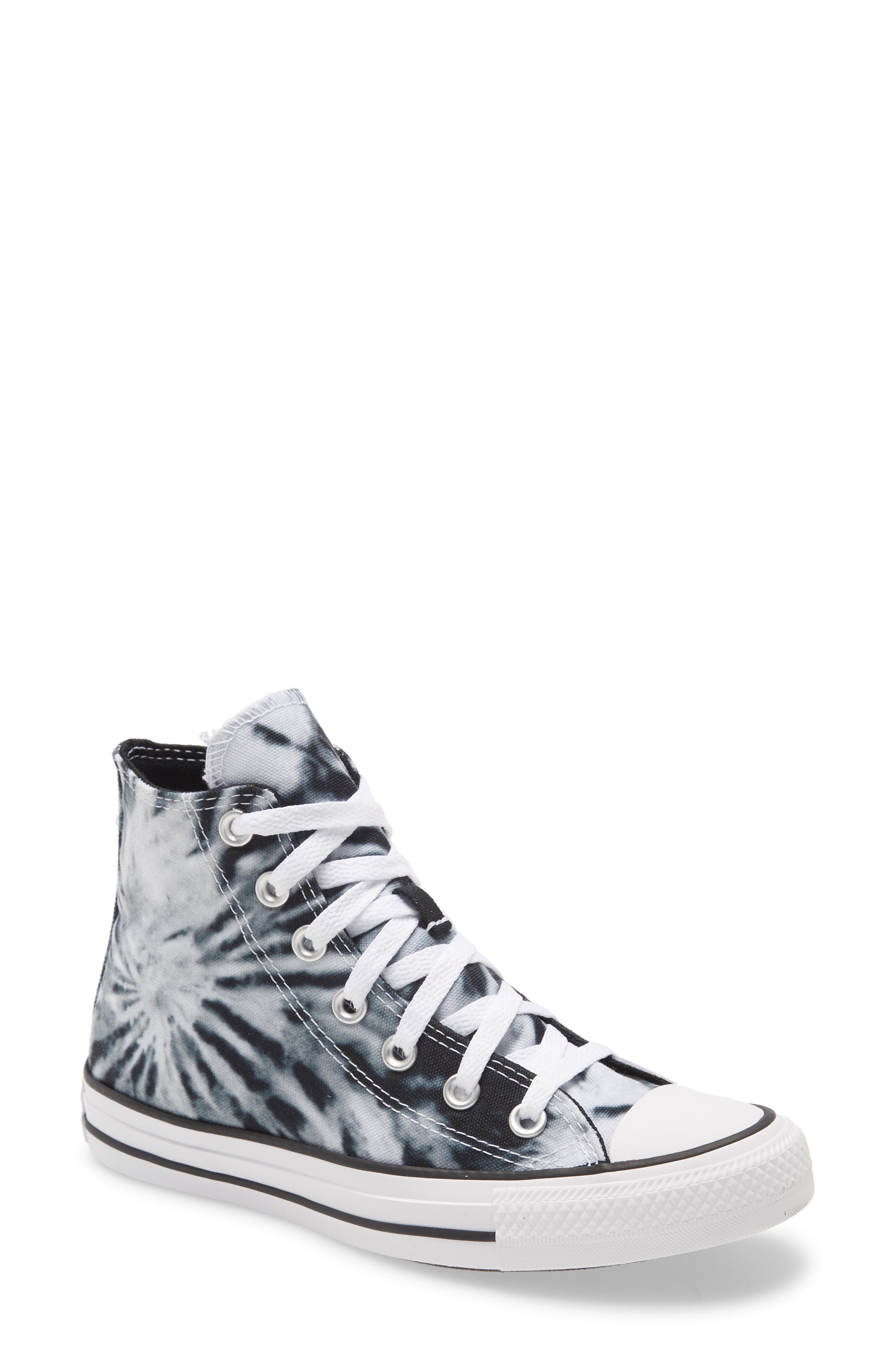 Converse Chuck Taylor<sup>®</sup> All Star<sup>®</sup> Tie Dye High Top Sneaker, Main, color, 
