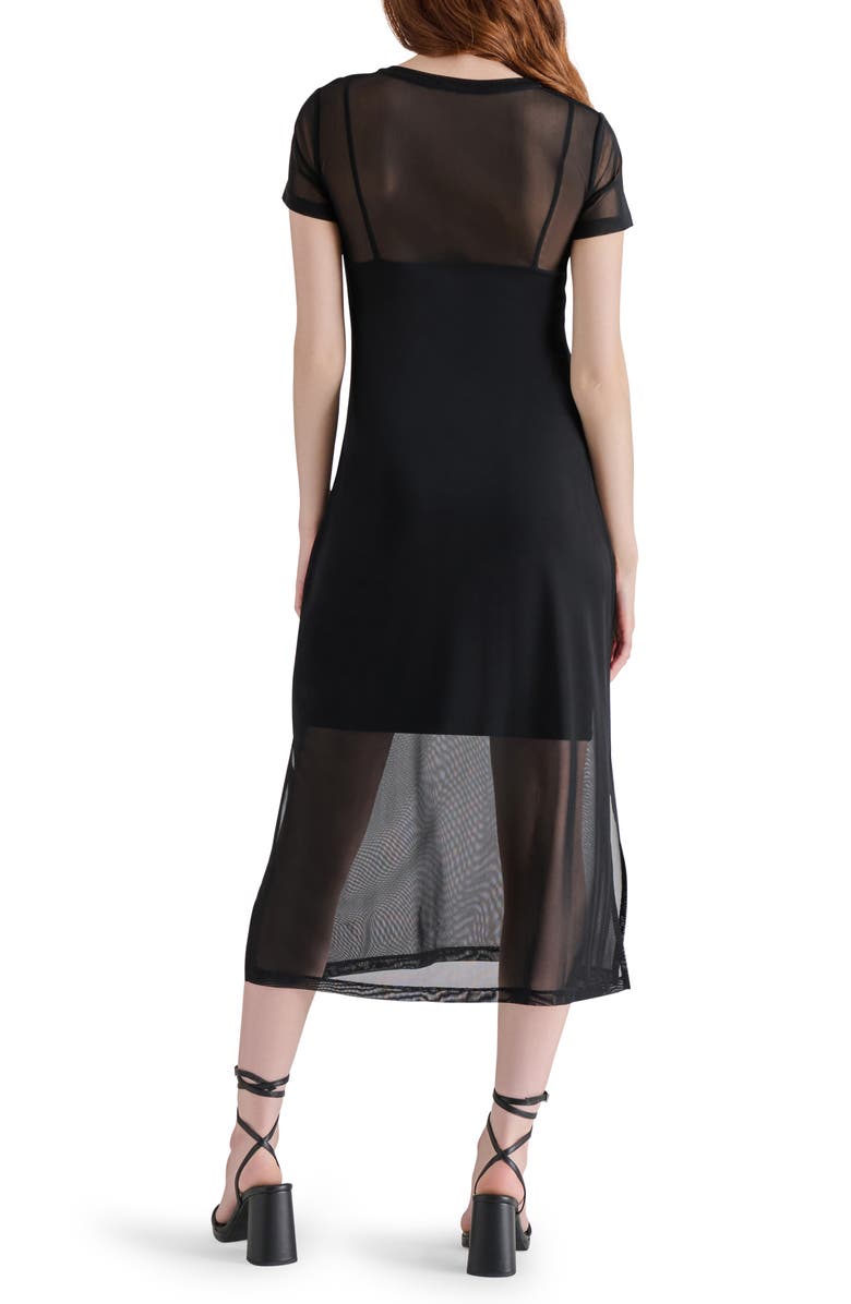 Steve Madden Mesh T-Shirt Dress, Alternate, color,