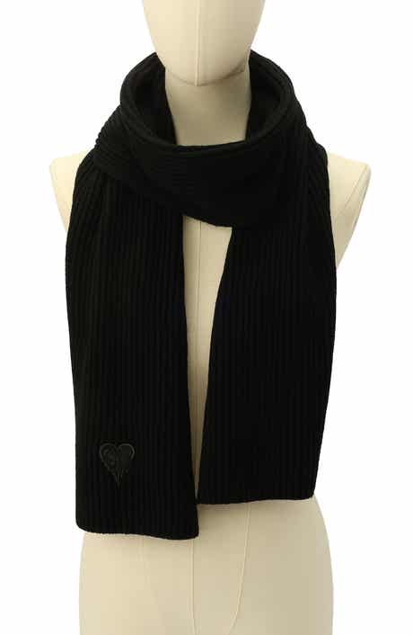 AllSaints Heart Logo Scarf