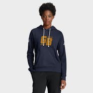 Nike Women's Nike Navy Green Bay Packers The 1923 Classic Sideline Dri-FIT Pullover Hoodie