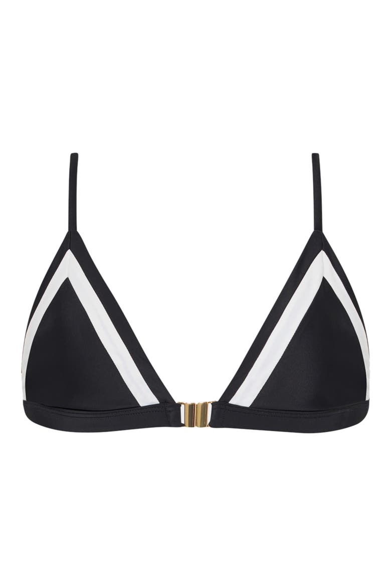 Positano Colorblock Bikini Top, Alternate, color, BLACK MULTI