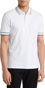 BOSS Parlay Tipped Cotton Polo