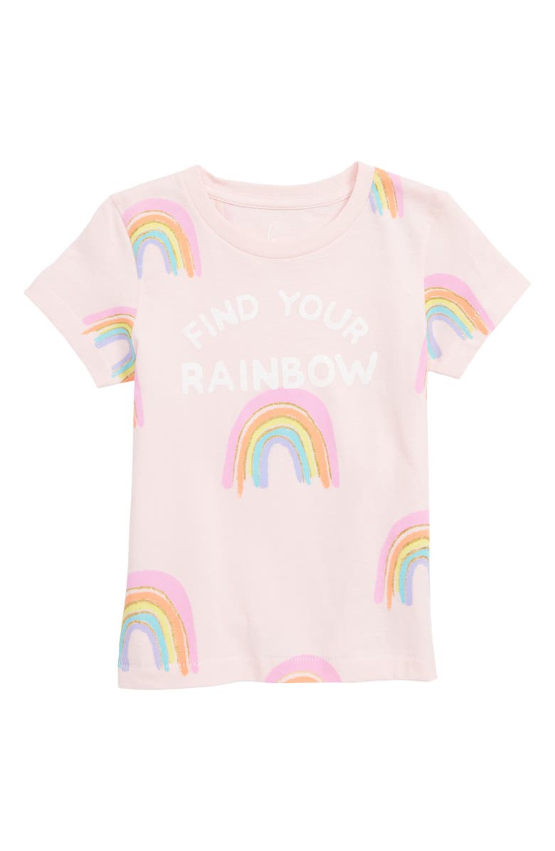 Peek Aren't You Curious Peek Find Your Rainbow Graphic Tee, Main, color, 