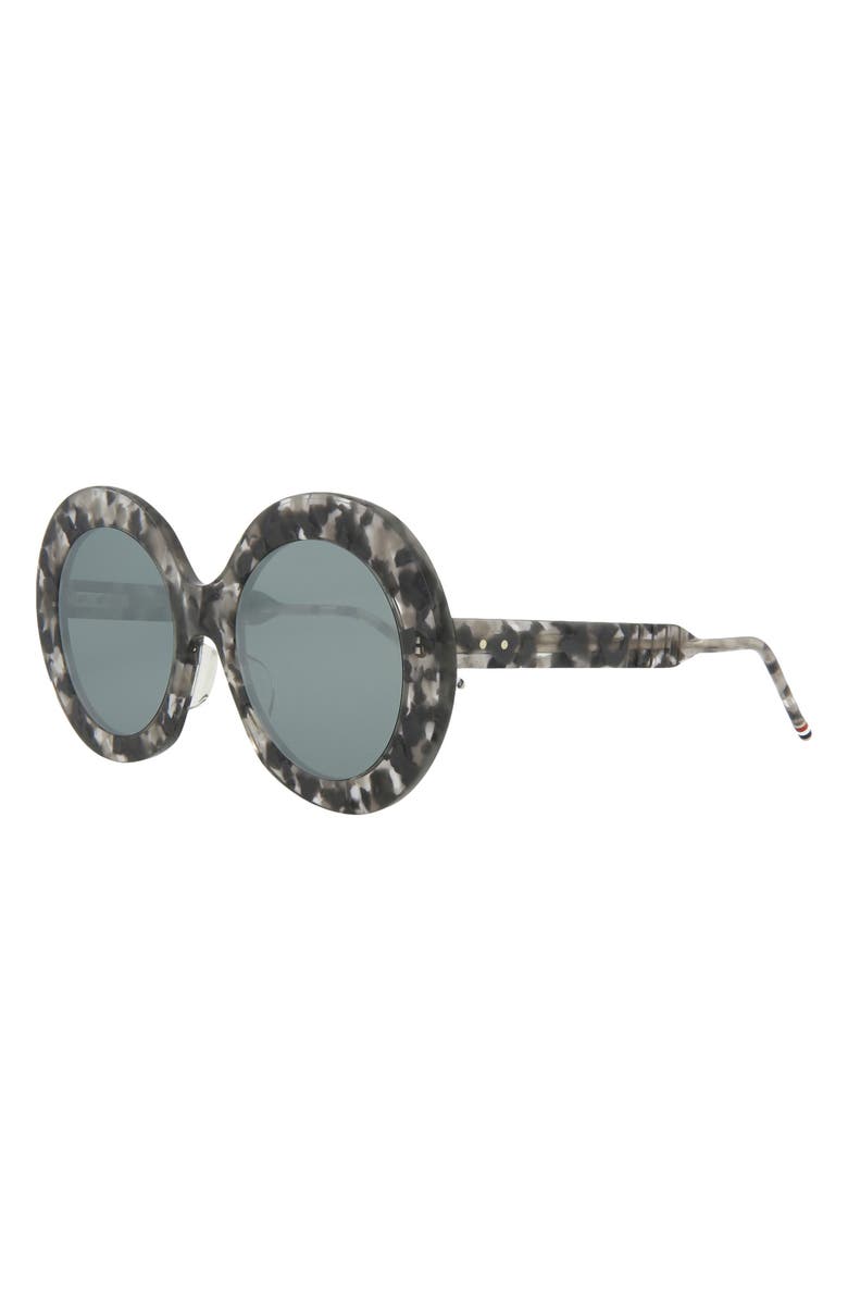 Thom Browne 52mm Novelty Round Sunglasses, Alternate, color, 