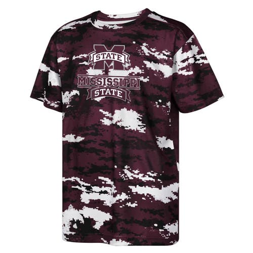 Outerstuff Youth Maroon Mississippi State Bulldogs Scrimmage T-shirt In Burgundy