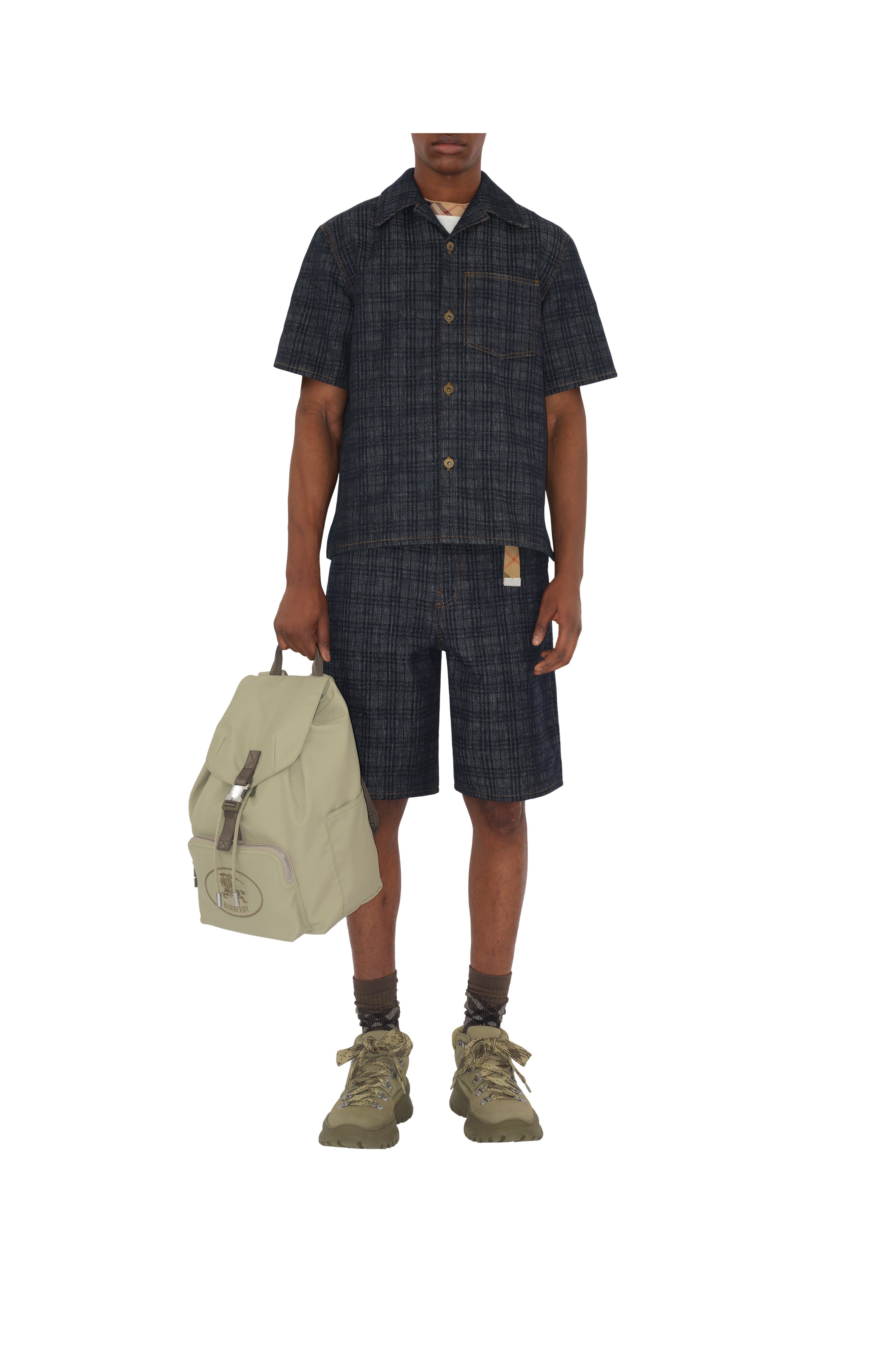 Burberry Orkney Flap Backpack, Alternate, color, Light Hunter