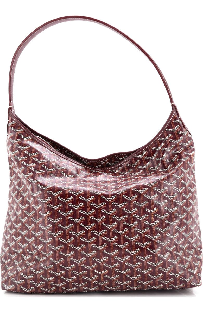 Pre-Owned Goyard Boheme Hobo Coated Canvas, Alternate, color,