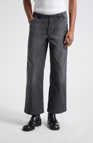OUR LEGACY Rig Chino Wide Leg Pants