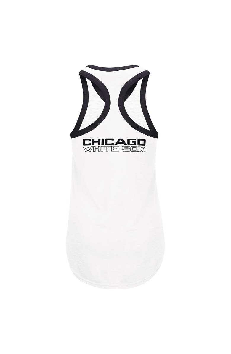 G-III 4HER BY CARL BANKS Women's G-III 4Her by Carl Banks White Chicago White Sox Tater Tank Top, Alternate, color, 