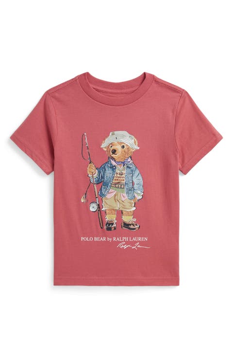 Kids' Polo Bear Cotton Graphic T-Shirt (Toddler & Little Kid)
