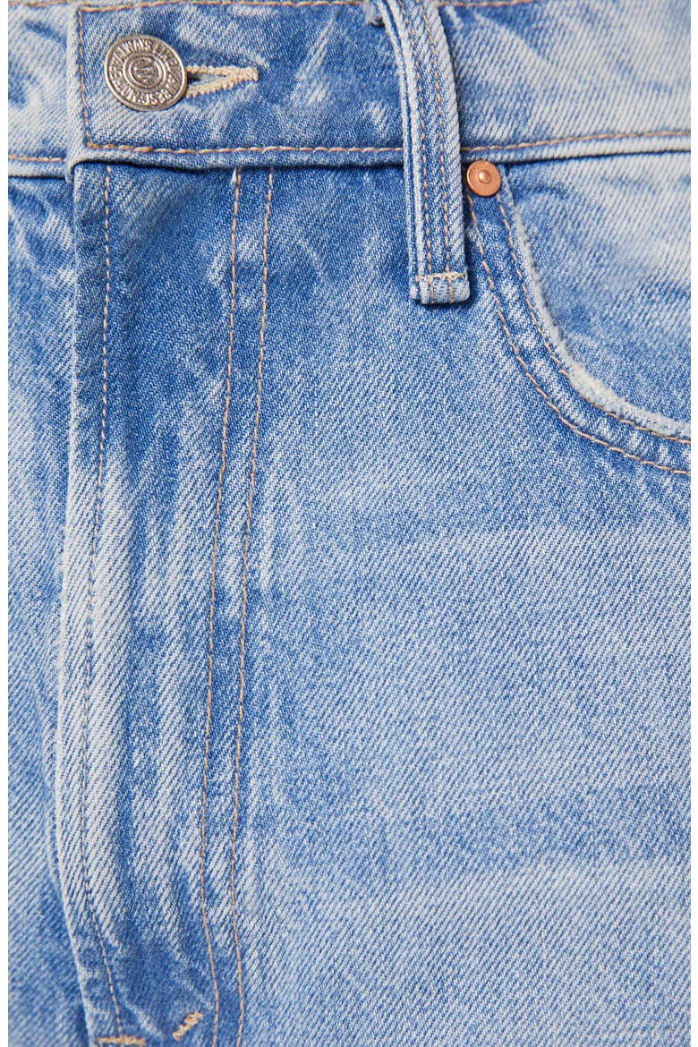 The Fan Girl Hover Fray Hem Barrel Jeans, Alternate, color, FLORAL FURY