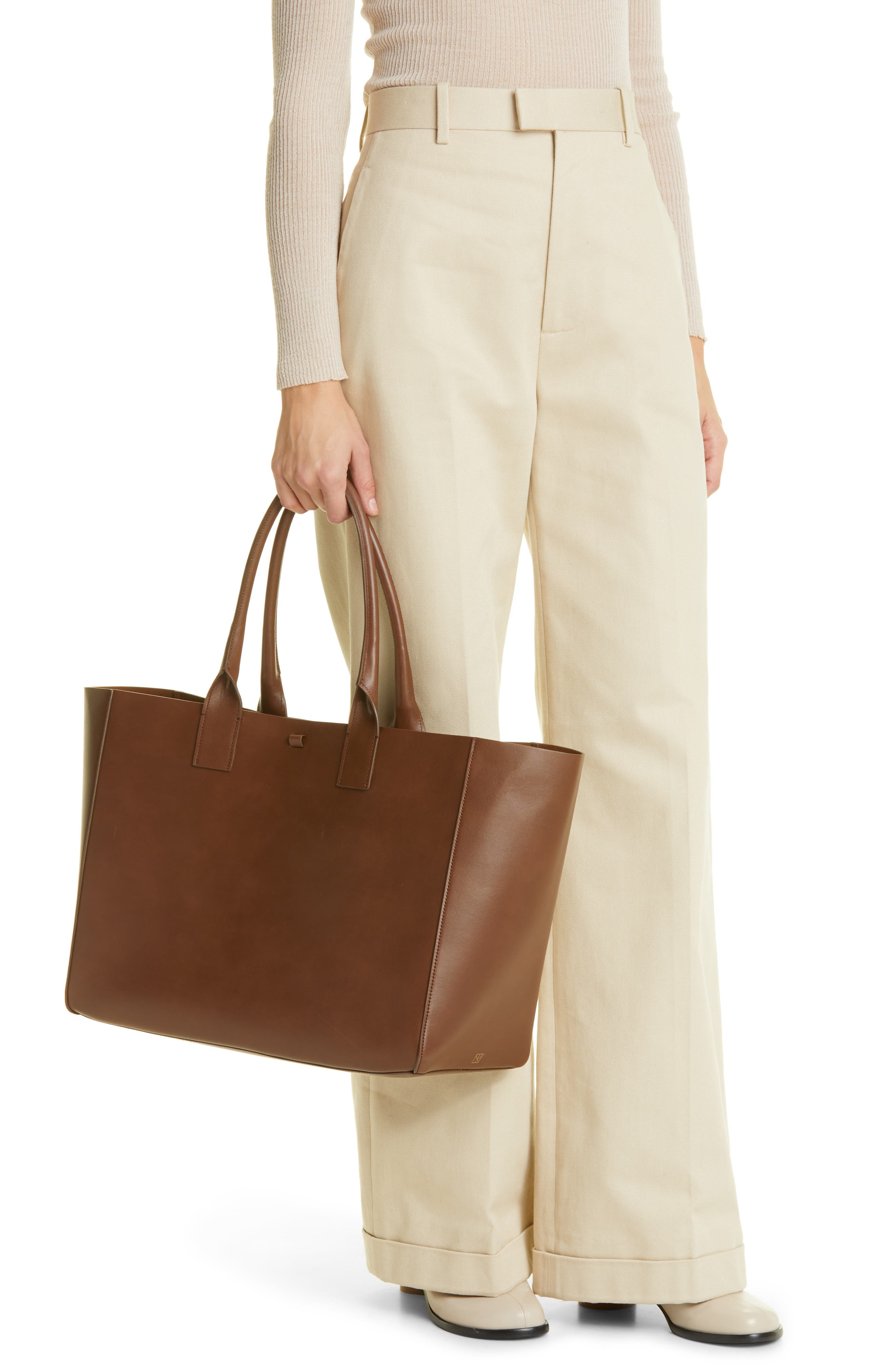 Yvonne Koné Large Filippo Leather Tote, Alternate, color, 