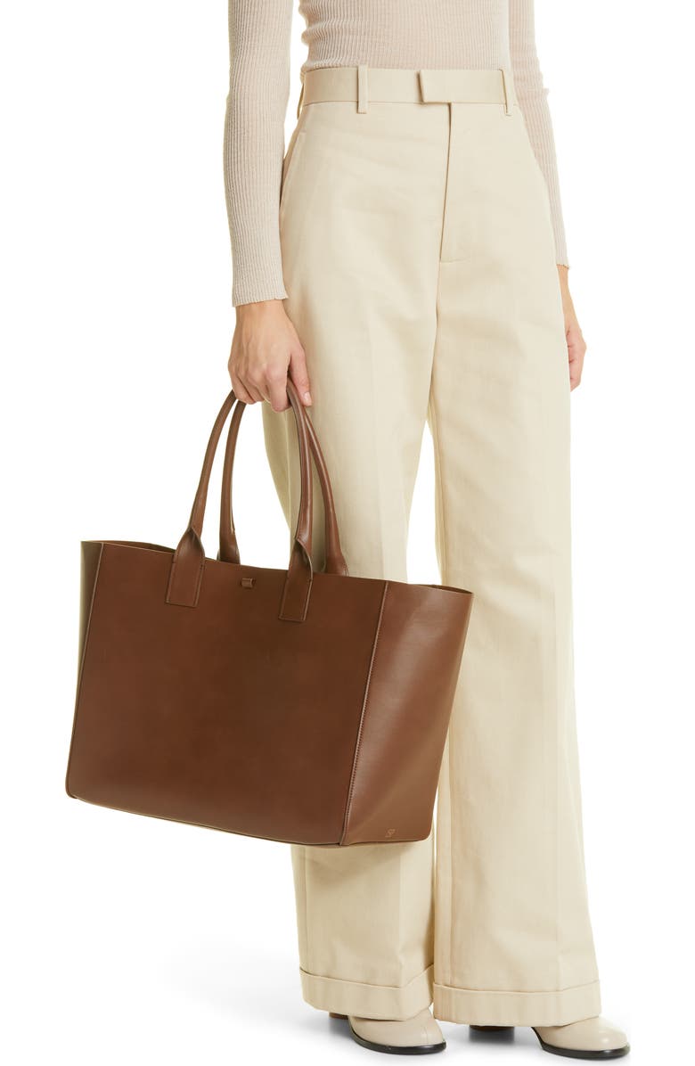 Yvonne Koné Large Filippo Leather Tote, Alternate, color,