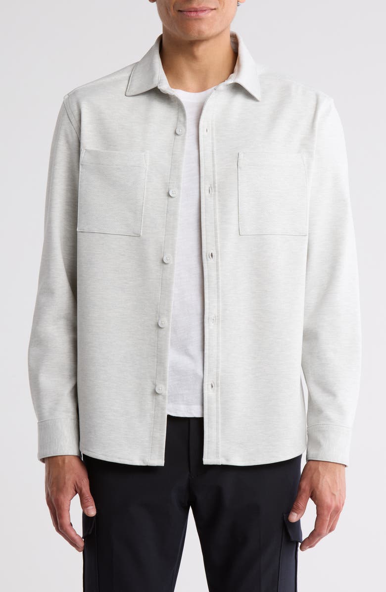 Robert Barakett Fegan Long Sleeve Overshirt, Main, color, 