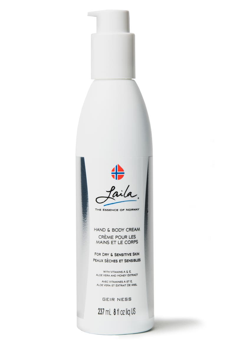 Laila Hand & Body Cream, Main, color, NO COLOR