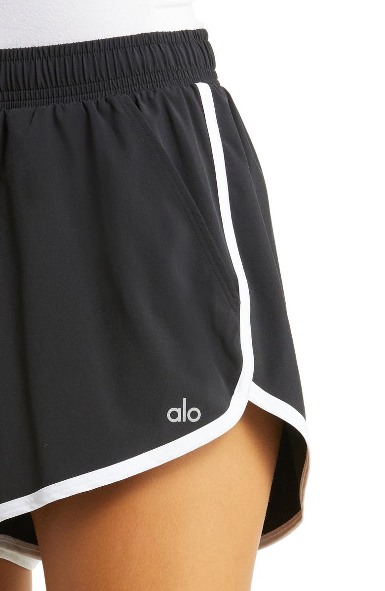 Alo Ivy League Dolphin Pocket Running Shorts, Alternate, color,