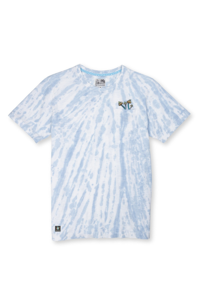 Baja Llama Trip Of A Lifetime - Slub Pima Pocket Tee, Main, color, Tie Dye