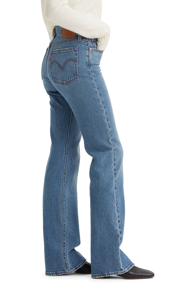 Wedgie Bootcut Jeans, Alternate, color, FAIR POINT PSK