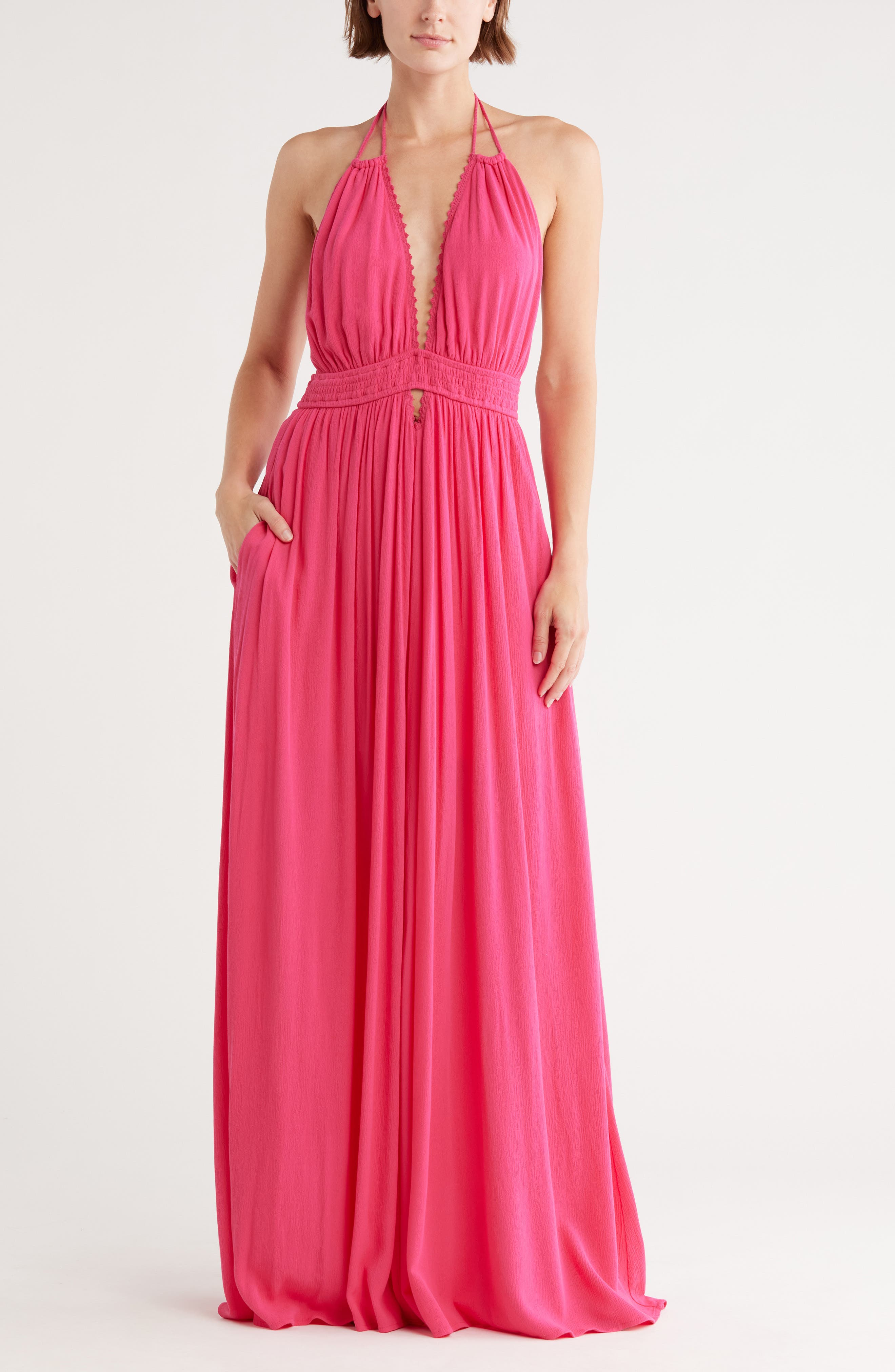 WISHLIST Halter Maxi Dress