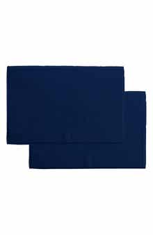 DePera Puresoft 2-Piece Turkish Cotton Bath Mat Set