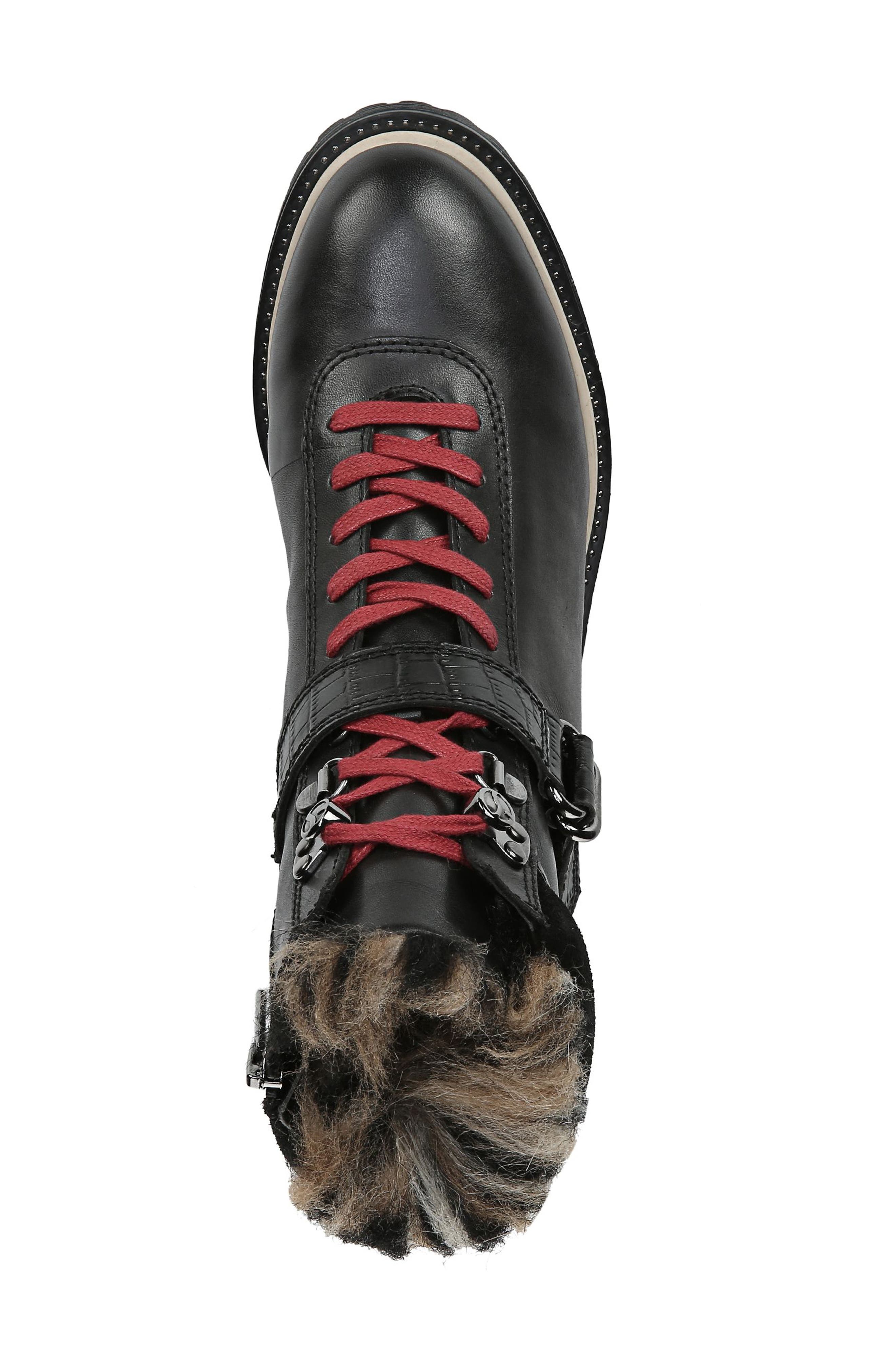 Alexia Bootie, Alternate, color, BLACK/ BLACK LEATHER MULTI