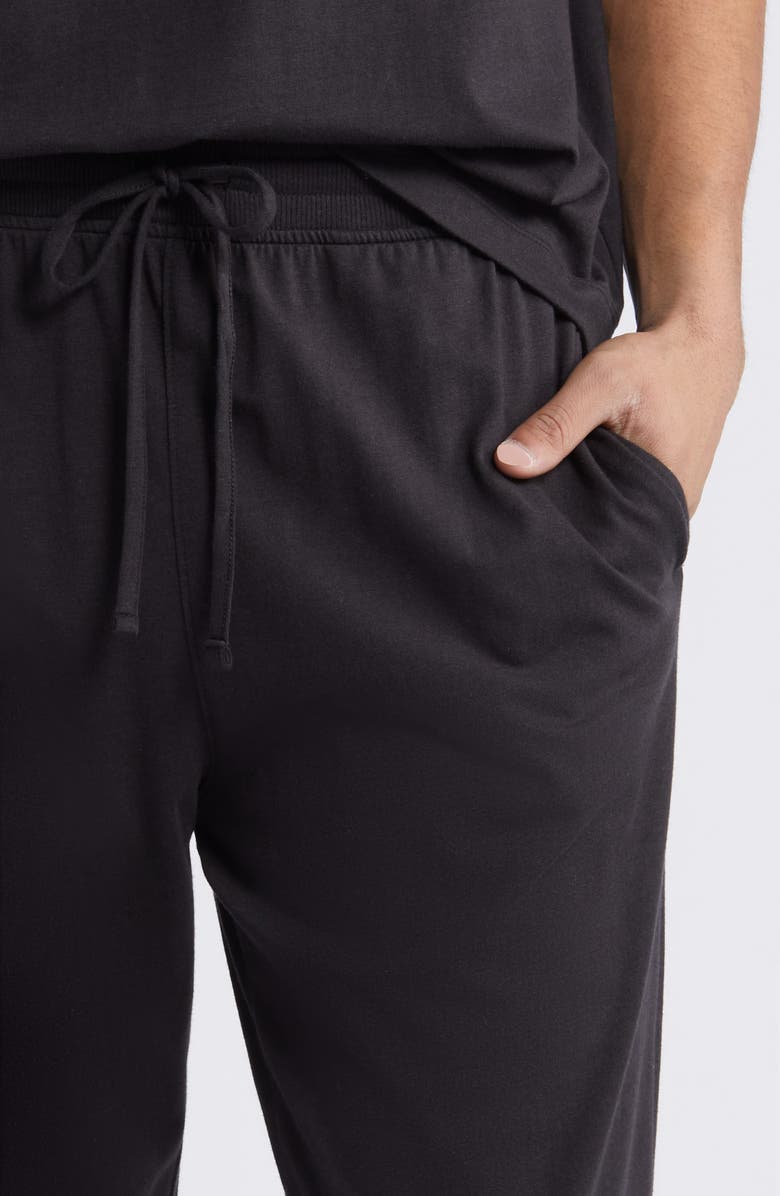 Lunya Slumberknit<sup>™</sup> Lounge Pants, Alternate, color, Immersed Black