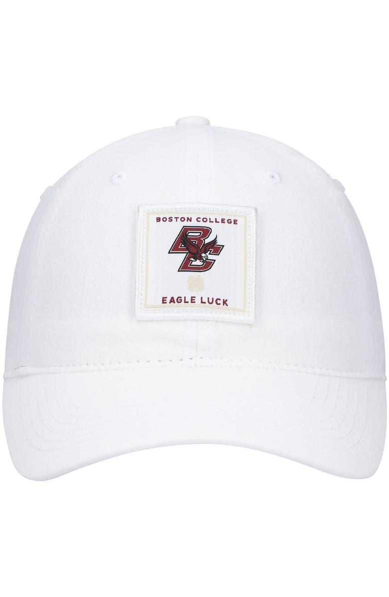 Black Clover Men's White Boston College Eagles Dream Adjustable Hat, Alternate, color, 