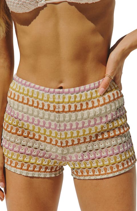 Capri Calling Crochet Shorts