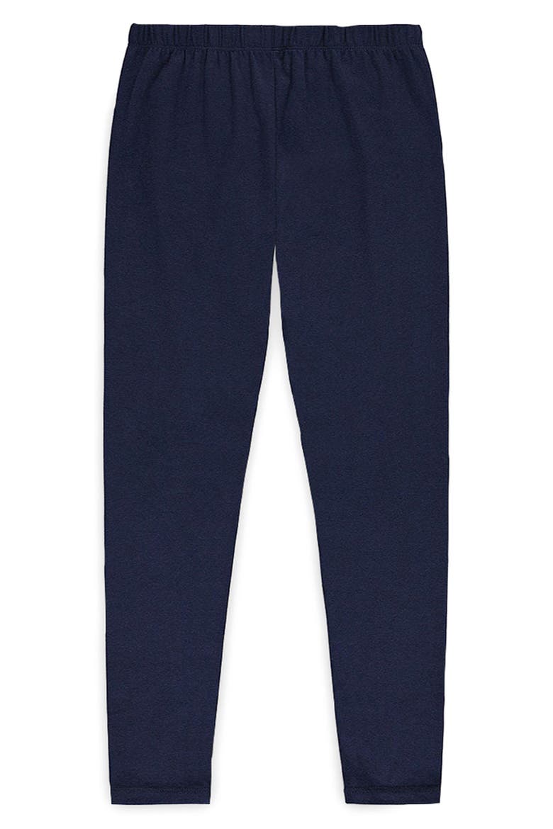 Kids' Solid Leggings, Main, color, NAVY