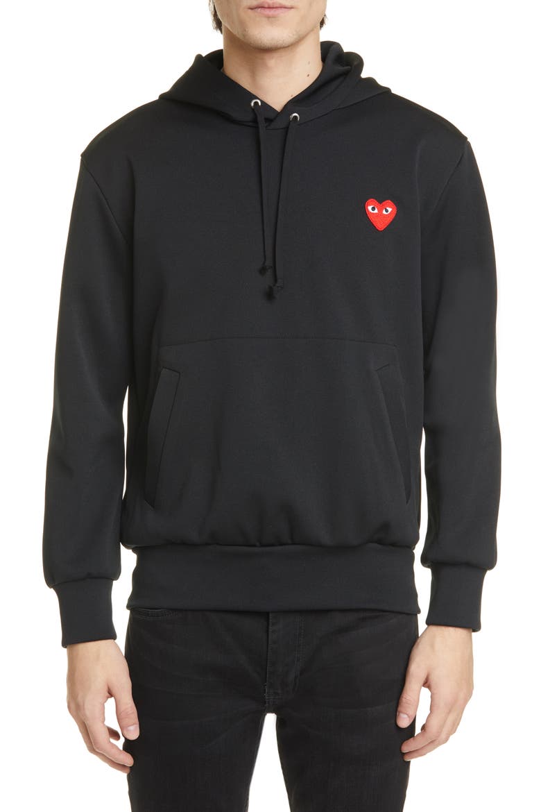 Pullover Hoodie, Alternate, color, BLACK