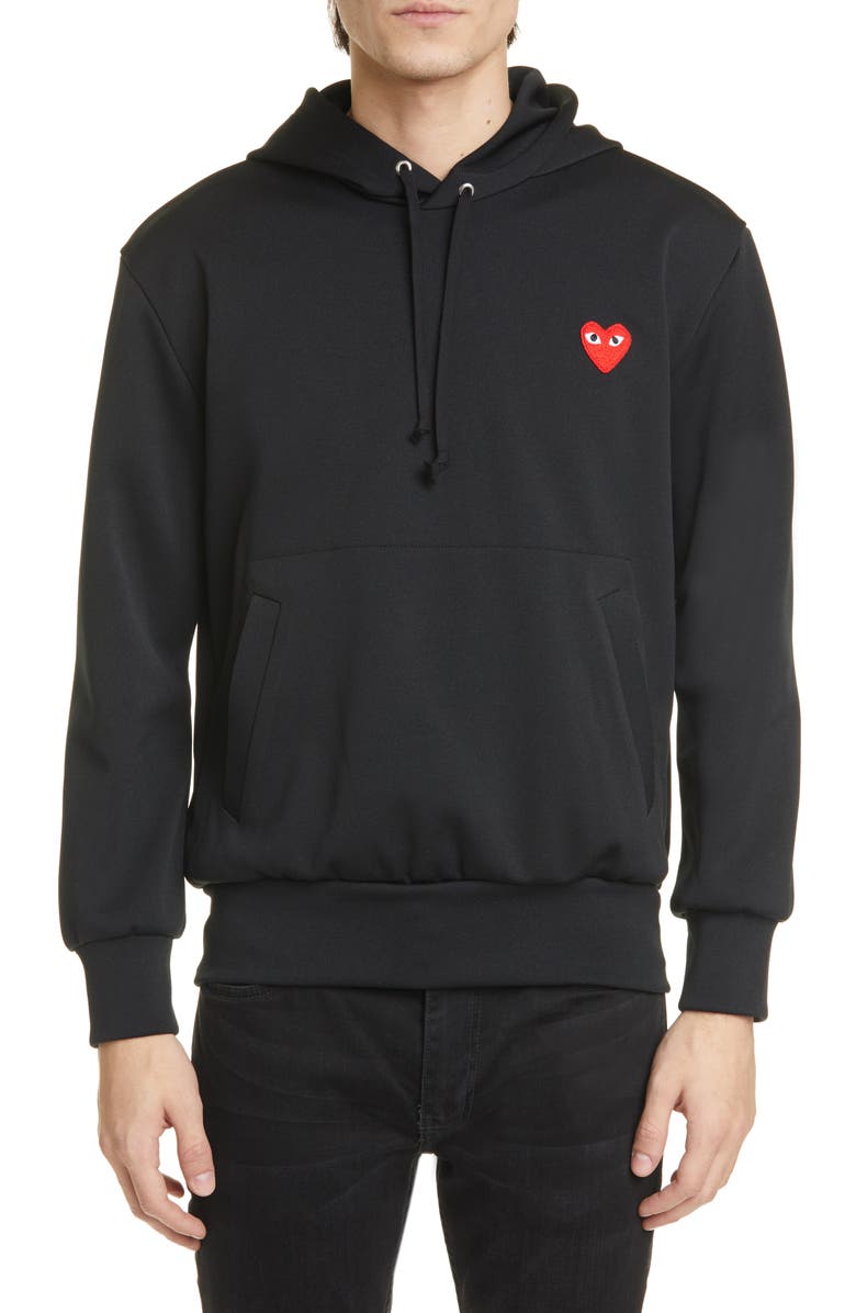 Comme des Garçons PLAY Pullover Hoodie, Alternate, color,