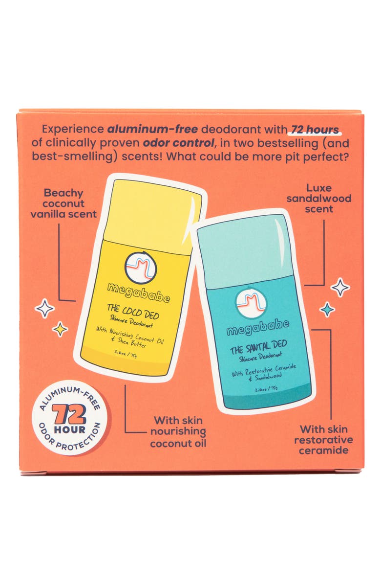 Megababe Deo Duo Best-Smelling Deodorant Set $28 Value, Alternate, color,