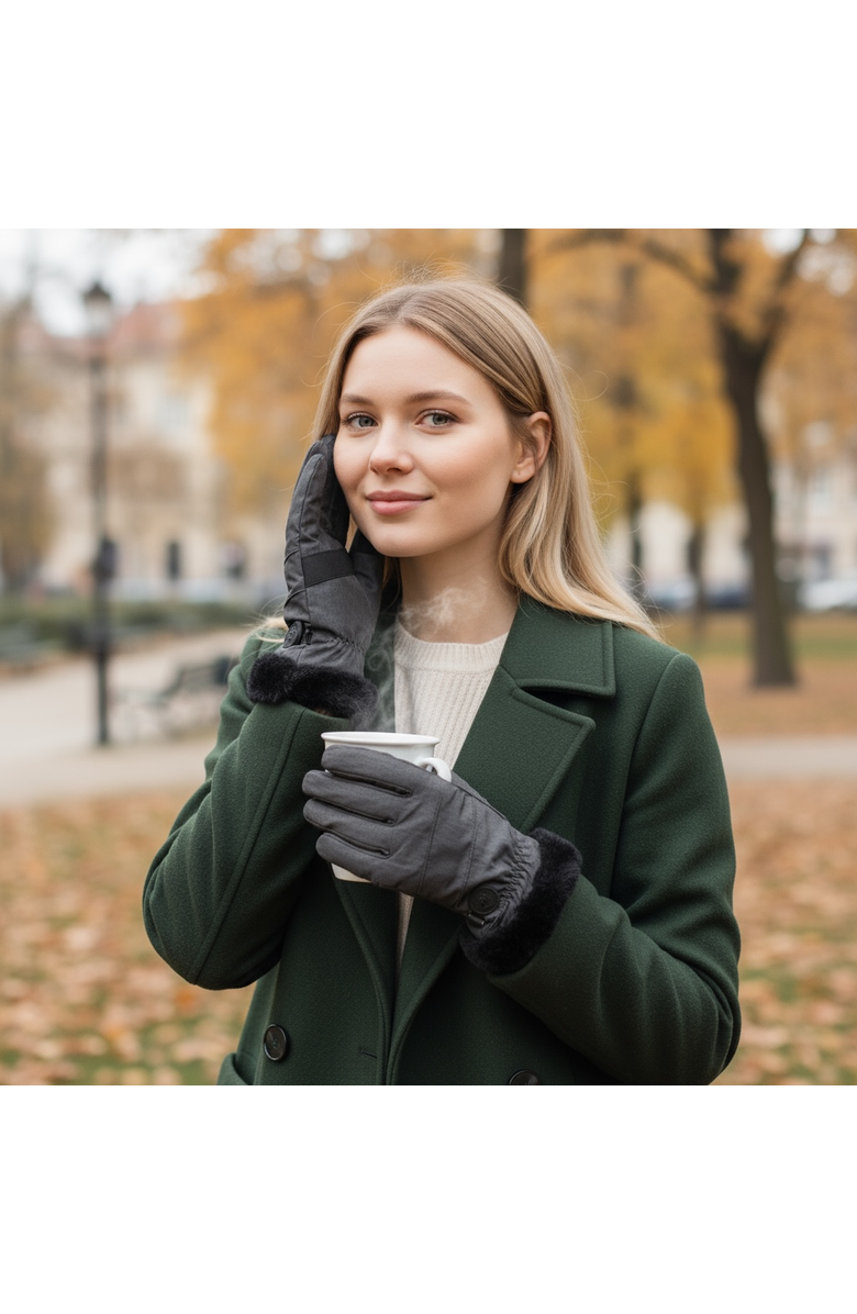 CANADA WEATHER GEAR Women's Winter Touchscreen Gloves, Alternate, color, Grey