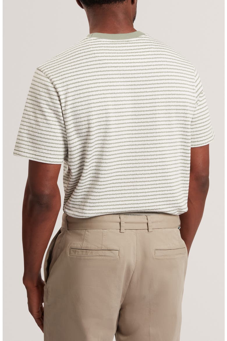 Vexrin Stripe Cotton T-Shirt, Alternate, color, MID-GREEN
