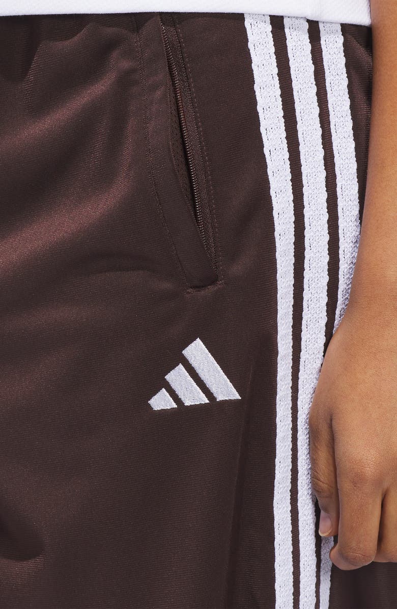 adidas Recycled Polyester Track Pants, Alternate, color, Shadow Brown