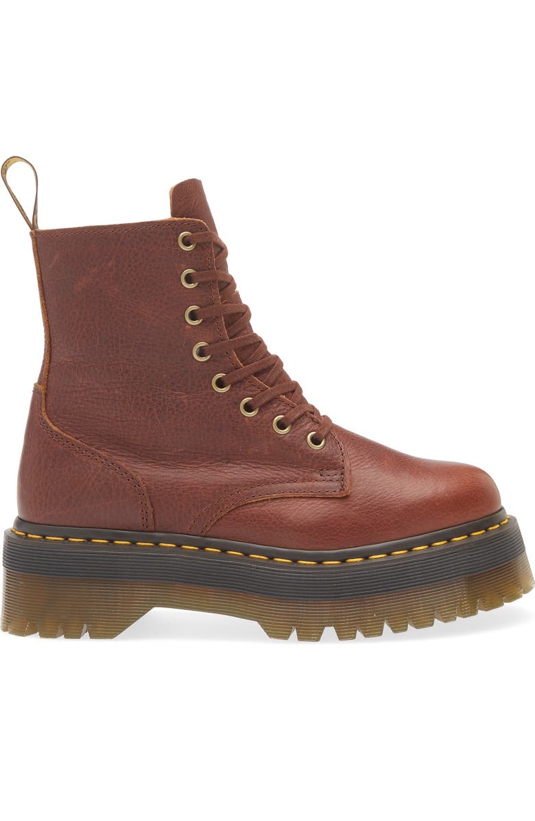 Dr. Martens Jadon Platform Boot, Alternate, color, Cashew