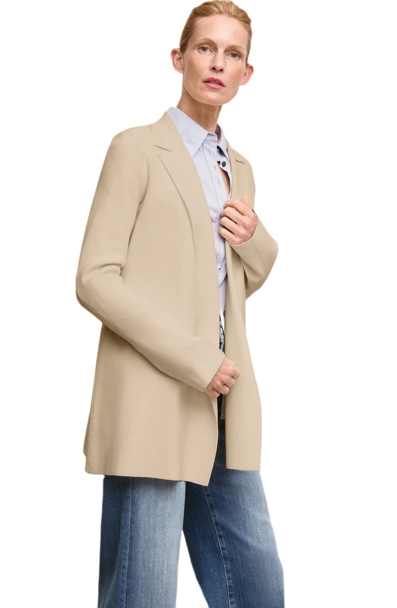 M.M.LaFleur Merritt Jardigan - Basket Stitch, Alternate, color, Latte