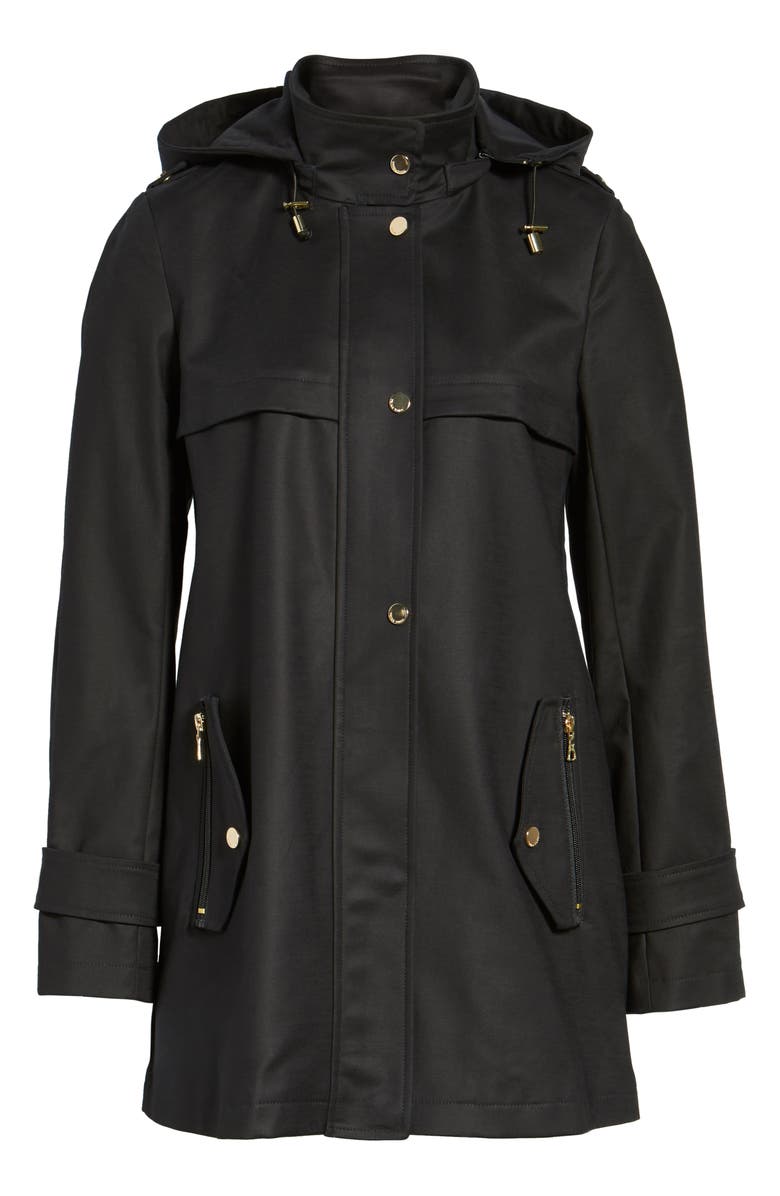trina Trina Turk A-Line Rain Jacket, Alternate, color, 
