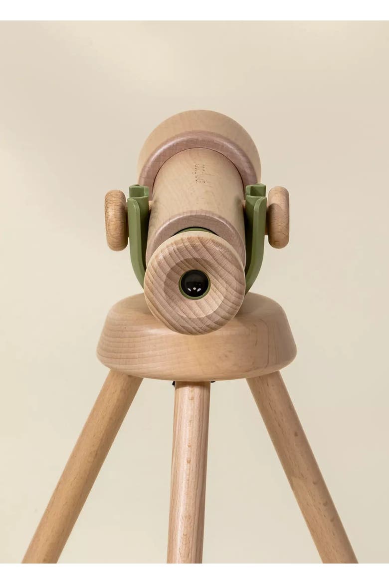 Wooden Tripod Telescope - 15x Zoom, Alternate, color, Natural Wood