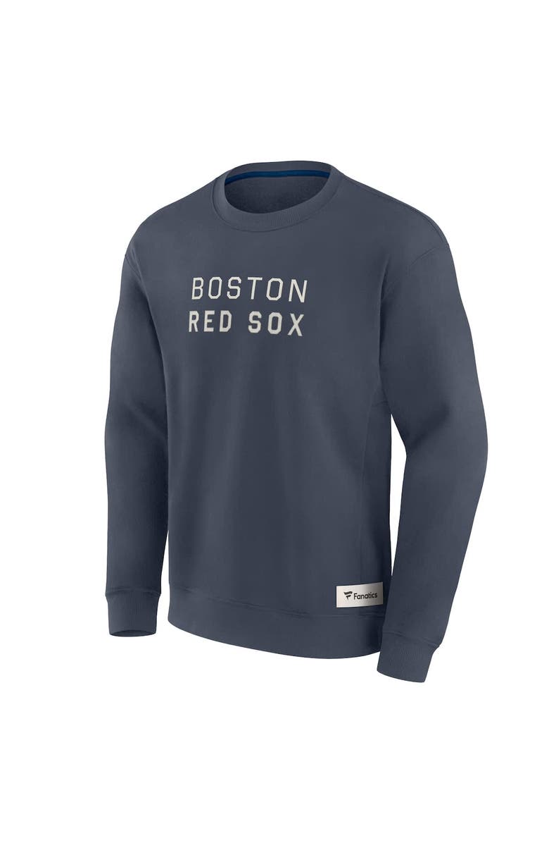 FANATICS Men's Fanatics Blue Boston Red Sox Elements Future Ground Lettering Pullover Sweatshirt, Alternate, color, Blue